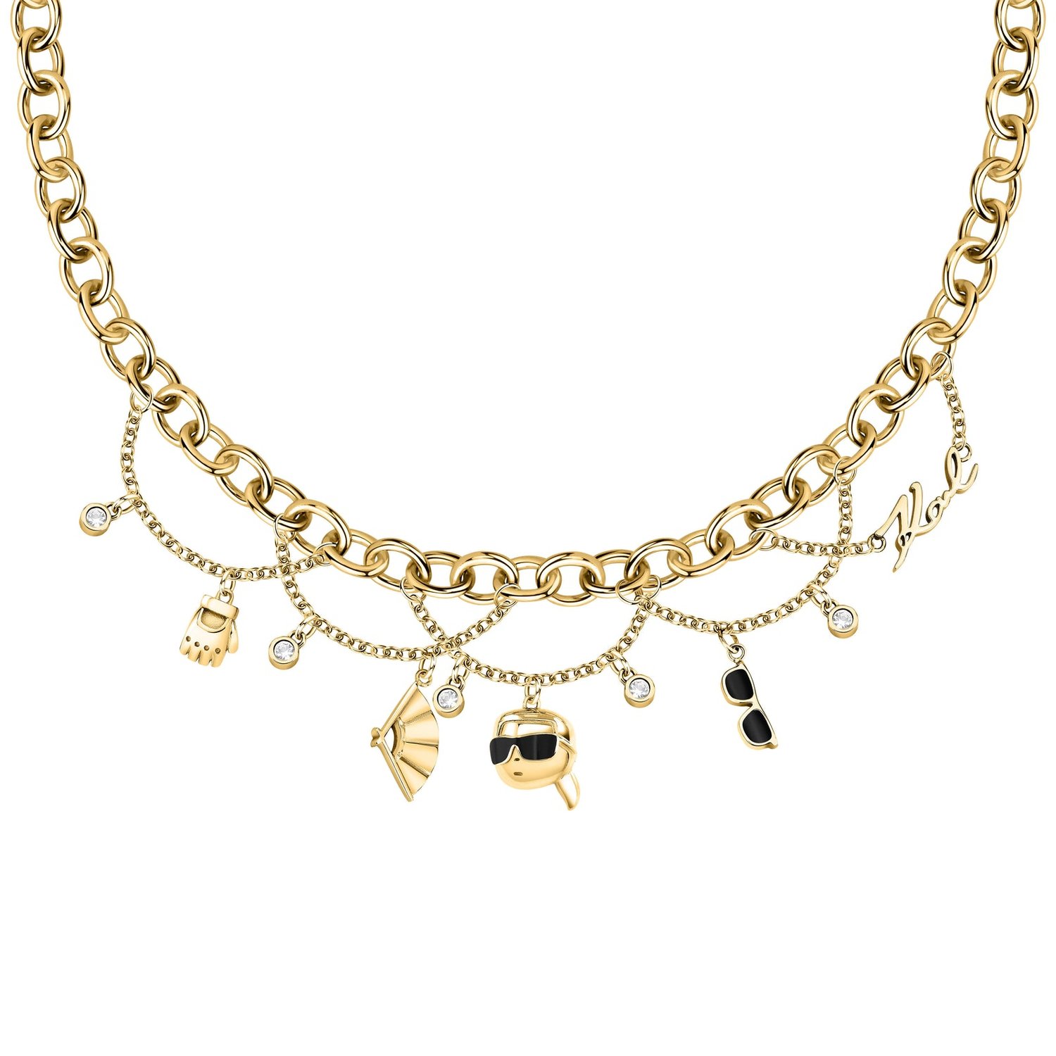 Karl Lagerfeld Колье Charms KLAYD01 — фотография 3